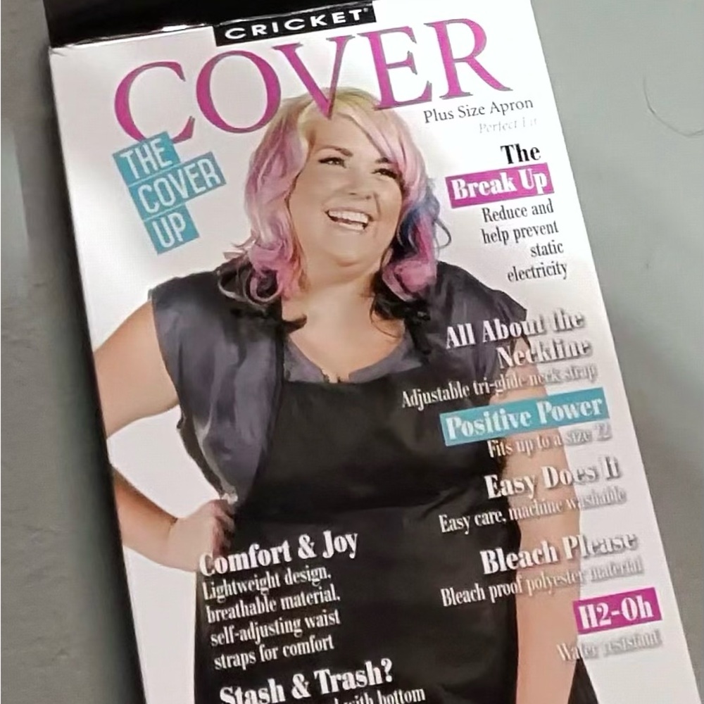 Cricut Black Plus Size Cape